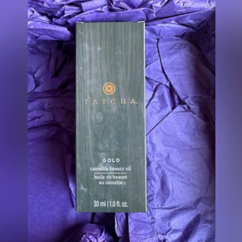 NWT Tatcha GOLD CAMELLIA BEAUTY OIL